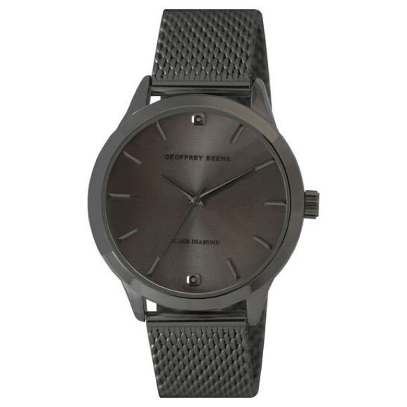 Geoffrey Beene Other - GEOFFREY BEENE - Quartz Gunmetal Dial Men's Watch